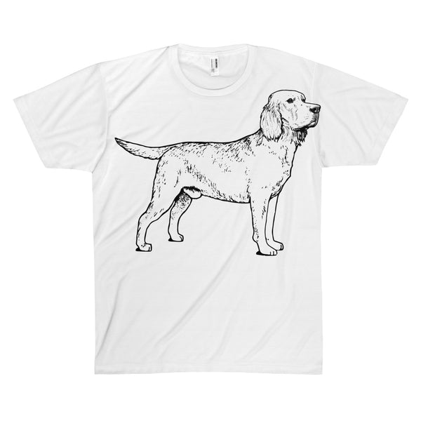 Labrador T-Shirt, Unisex AOP Sublimation Tee