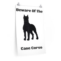 Cane Corso Premium Matte vertical posters, Matte Finish, Indoor Use, Multiple Sizes, Made in the USA!!