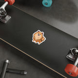 Pomeranian Die-Cut Stickers, Water Resistant Vinyl, 5 Sizes, Matte Finish, Indoor/Outdoor, FREE Shipping, Made in USA!!