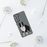 Border Collie Tough Cell Phone Cases, iPhone, Samsung, 2 Layer Case, Impact Resistant, Photographic Print Quality, FREE Shipping, Made in the USA!!