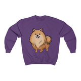 Pomeranian Unisex Heavy Blend™ Crewneck Sweatshirt, Made in USA