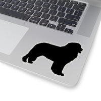 Newfoundland Kiss-Cut Stickers, 4 Sizes, Indoor/Outdoor, White or Transparent, FREE Shipping, Made in USA!!