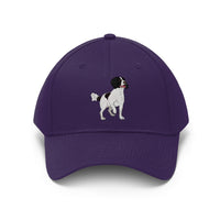 English Springer Spaniel Unisex Twill Hat, 9 Colors, 1 Size, Adjustable Velcro, 100% Cotton Hat, Made in the USA!!