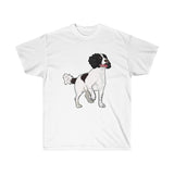 English Springer Spaniel Unisex Ultra Cotton Tee, S - 5XL, 11 Colors, 100% Cotton, Made in the USA!!