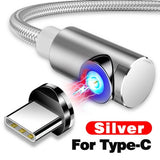 Magnetic Cable, 2m Fast Micro USB Type C Charger, Charging For iPhone XS X XR 8 7 Samsung S8 Magnet Android Phone Cable Cord
