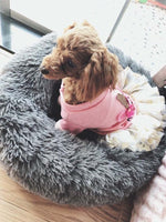 Plush Bed Soft Long Plush Bed Round Pet Dog Bed For Small Dogs Cats Nest Winter Warm Sleeping Bed Puppy Mat