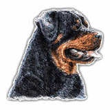 Rottweiler Dog Head PVC Car Sticker, 14CMx14CM