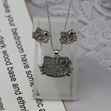Hello Kitty Cat Necklace, Pendant, Fashion Jewelry for women