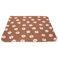 Soft Cute Pet Dog Blanket Winter Warm Cat Dog Bed Mat Print Sleeping Mattress Small Medium Large Dogs Fleece Pet Supplies