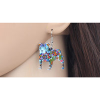 FREE Pit Bull Acrylic Drop Earrings