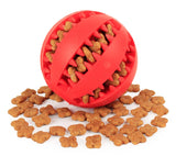Dog Food Toy, Elastic Ball Dog Chew, Toy Tooth Cleaner, Rubber Ball Toys For Dogs, Treats, Food Dispenser