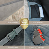 Dog Car Seat Cover, Waterproof Pet Transport, Dog Carrier, Car Backseat Protector, Car Hammock For Small, Large Dogs
