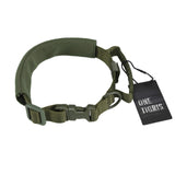 Tactical Nylon Dog Collar with Handle & Plastic Buckles, German Shepherd, 6 Variations