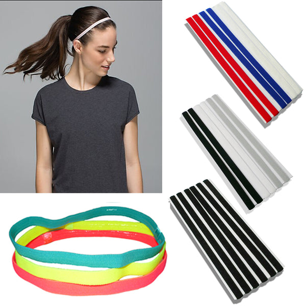 Softball  Elastic Headband, Rubber, Plastic, Silicone, Hair Band, 24 Variations, FREE Shipping