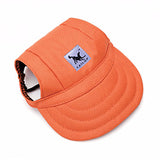 Hat for Dogs, Cotton Baseball Cap for Small Dog, Many Color Options Available