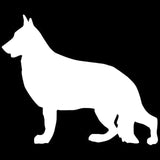 German Shepherd Dog Animal Car Sticker, 9.5*11.4 CM, Decorative Stickers