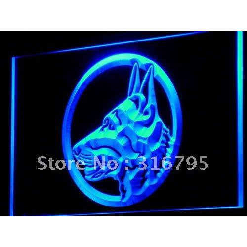 German Shepherd LED Neon Light Sign, On/Off Switch, 20+ Colors, 5 Sizes