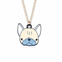 Cute Dog Necklace For Women Animals Puppy Doggy Pendant Kawaii Shiba Inu Husky Poodle Necklaces&Pendants Christmas Xmas Jewelry