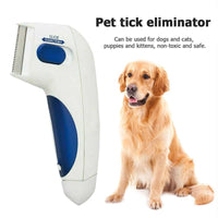 Pet Comb for Fleas and Lice, Electric Brush, Dog Flea Cleaning Brush, Anti Flea Dog Comb, Pet Supplies